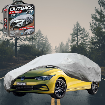 Silvershield Outdoor Car Cover for VolksWagen Golf 2021 - Current Hatch/Wagon (MK8) L - Grey