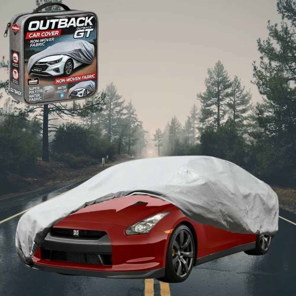 Silvershield Outdoor Car Cover for Nissan GT-R 2009 - Current L - Grey