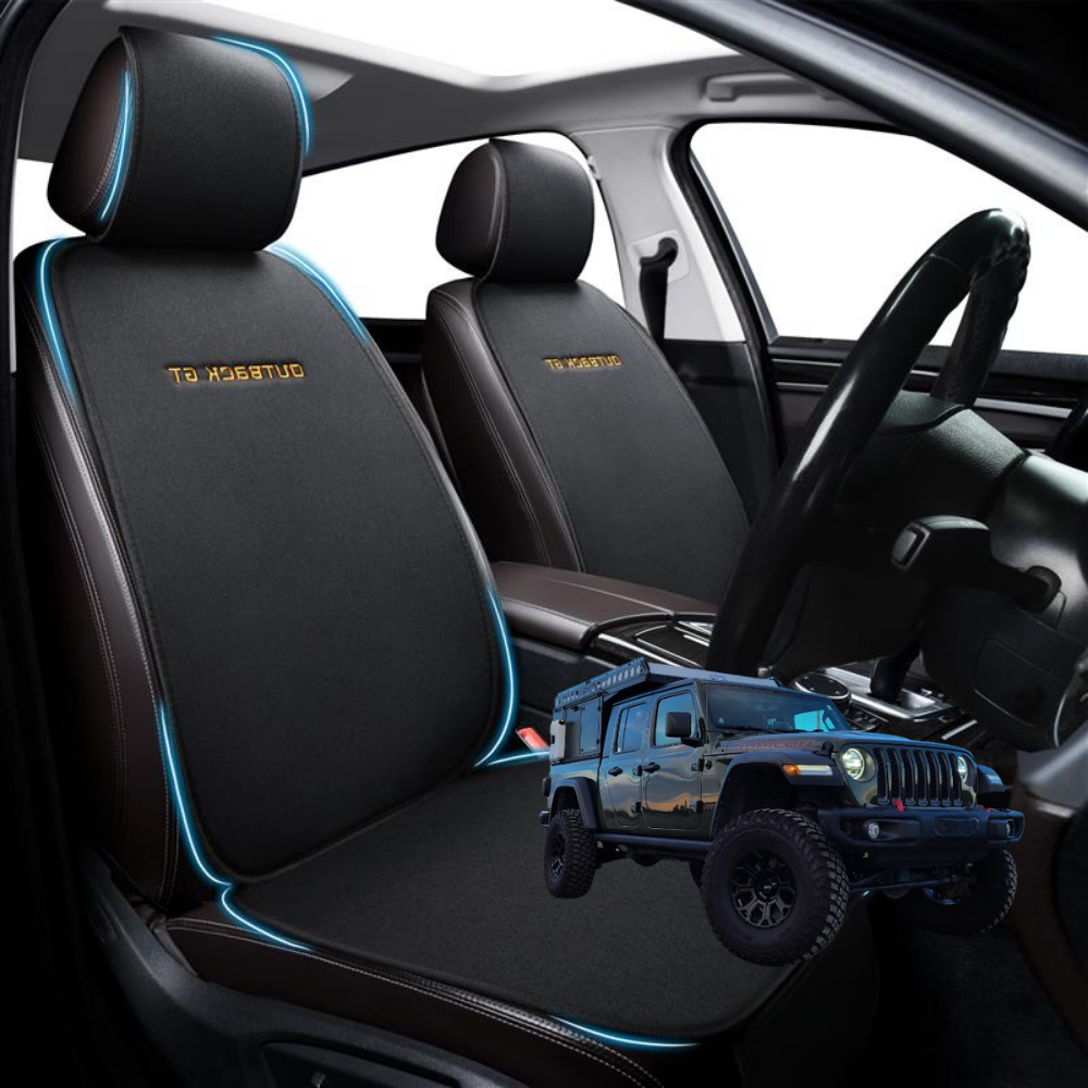 Car Front Seat Cushion Pad for Jeep Gladiator 2020 - Current JT - Pressure Relief - 27 x 26 x 10 cm