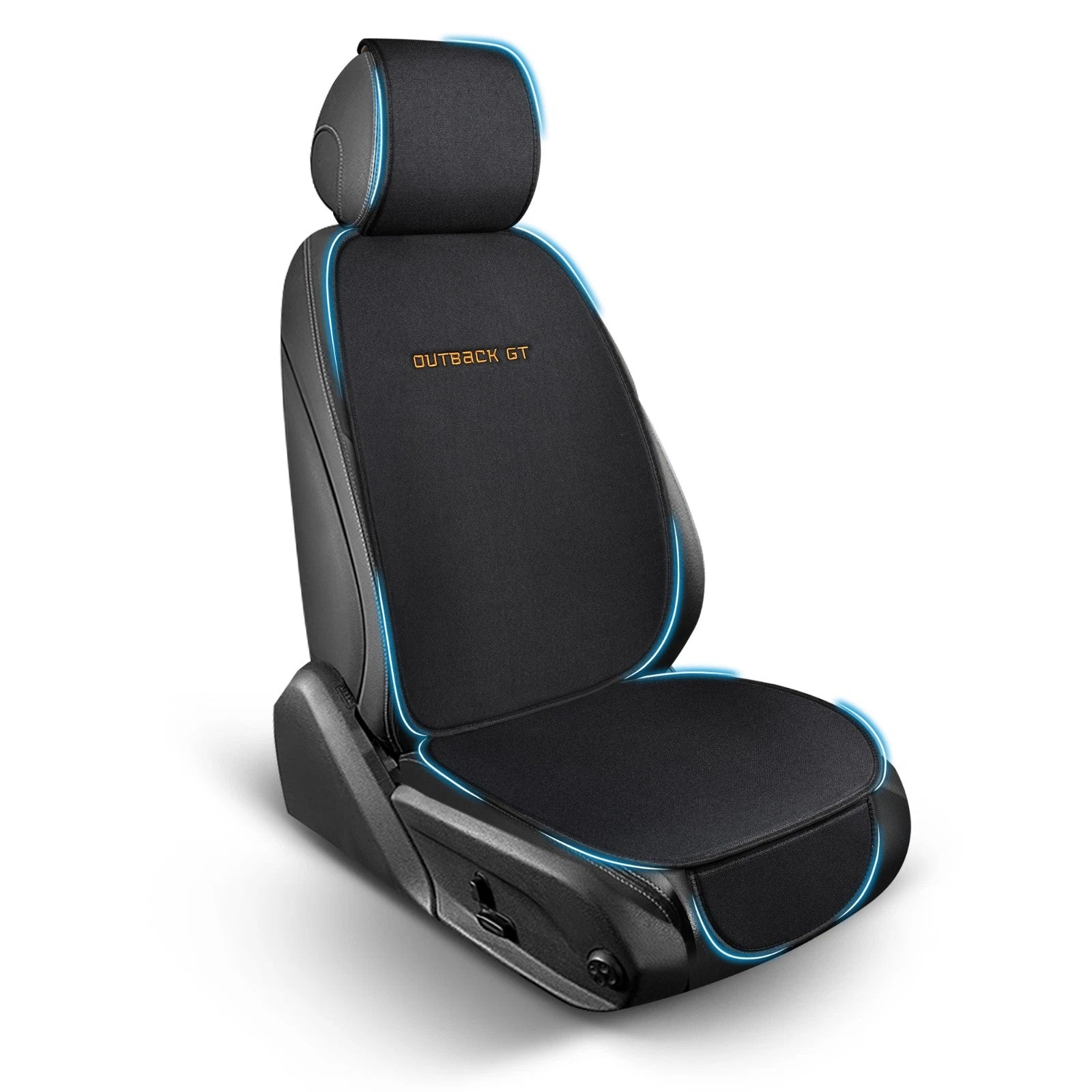 Car Front Seat Cushion Pad for VolksWagen Tiguan 2016 - 2023 (Life, Elegance, R, R-Line) - Pressure Relief - 0