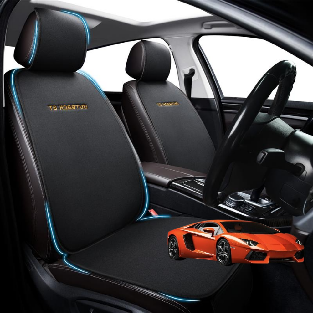 Car Front Seat Cushion Pad for Lamborghini Aventador 2011 - Current - Pressure Relief - 27 x 26 x 10 cm