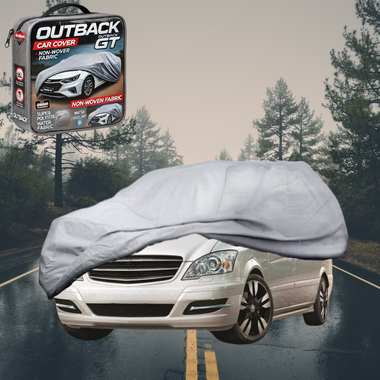 Silvershield Outdoor Car Cover for Mercedes-Benz Viano People Mover 2003 - 2014 - XL - Grey