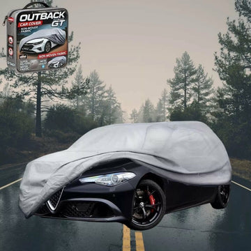 Silvershield Outdoor Car Cover for Alfa Romeo Giulia 2016 - Current (952) - L - Grey