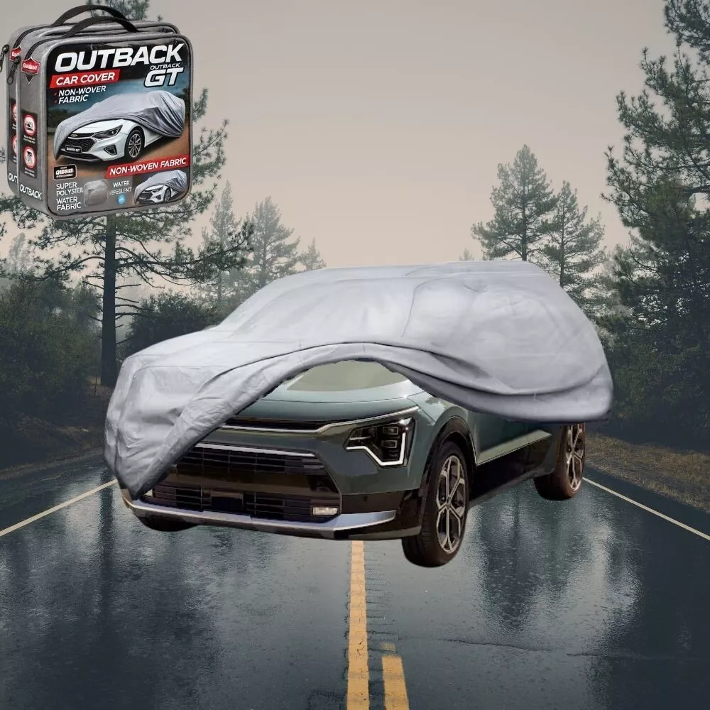 Silver Shield Outdoor Car Cover for Kia Niro 2022 - Current (EV SG2) L - Grey