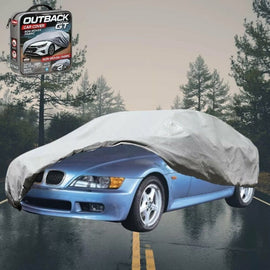 Silvershield Outdoor Car Cover for BMW Z3 1997 - 2002 E36/7, E36/8 L - Grey