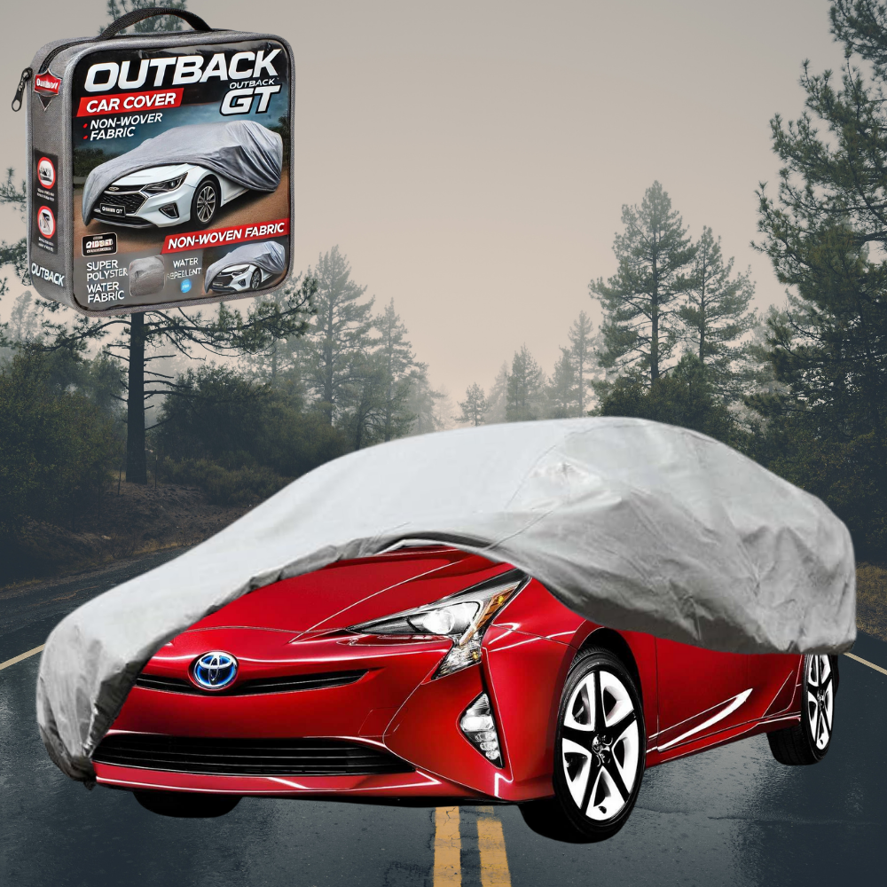 Silvershield Outdoor Car Cover for Toyota Prius 2016 - Current (XW50) L - Grey