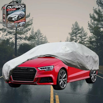 Silvershield Outdoor Car Cover for Audi A3 S3 RS3 2013 - 2020 - L - Grey