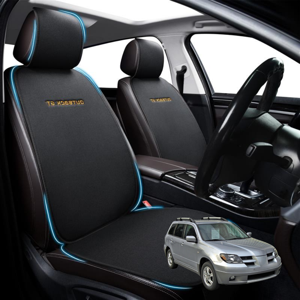 Car Front Seat Cushion Pad for Mitsubishi Outlander 2003 - 2006 (CU/ZE/ZF) - Pressure Relief - 27 x 26 x 10 cm