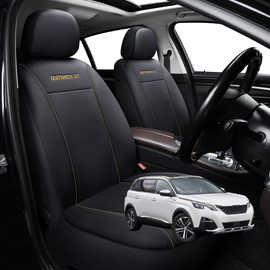 Car Front Seat Cover for Peugeot 5008 SUV 2017 - Current (P87) - Black - 27 x 26 x 10 cm