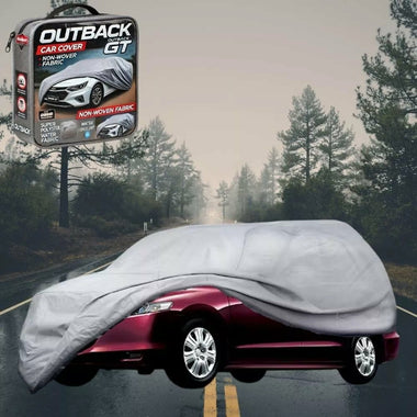 Silvershield Outdoor Car Cover for Honda Odyssey 2009 - 2013 Standard 8 Seater - XL - Grey
