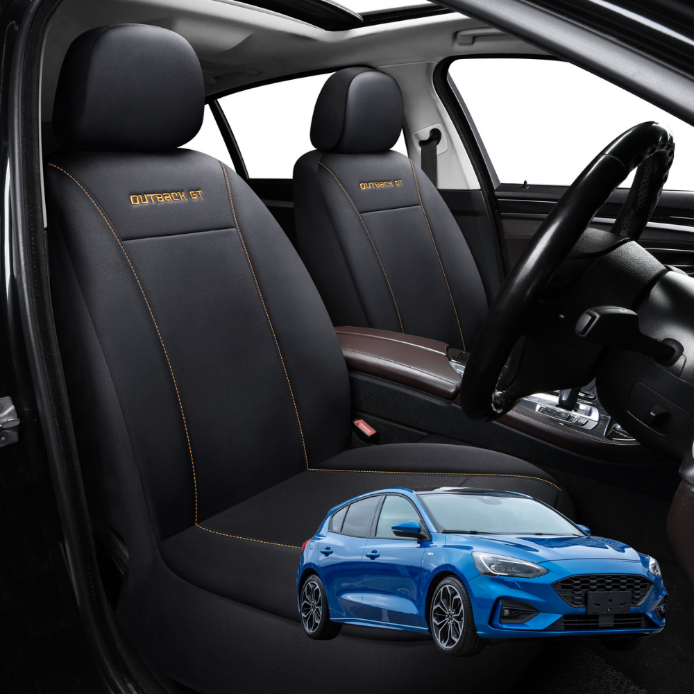 Car Front Seat Cover for Ford Focus 2019 - Current SA - Black