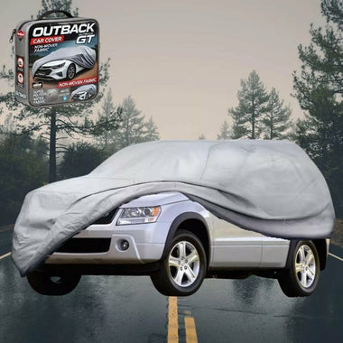 Silvershield Outdoor Car Cover for Suzuki Grand Vitara 2005 - 2015 (5-Door) SQ, JT - L - Grey