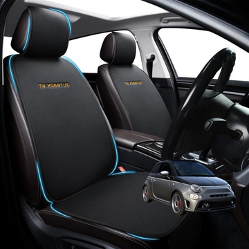 Car Front Sideless Seat Cushion for FIAT Abarth 595 595C - Current - Pressure Relief - 27 x 26 x 10 cm