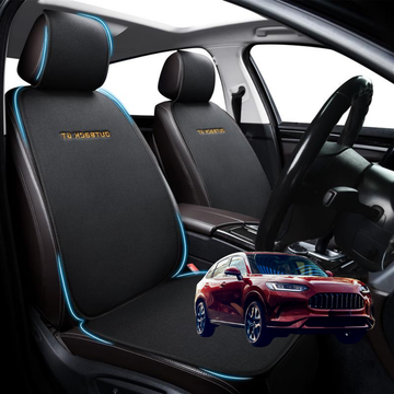 Car Front Sideless Seat Cushion for Honda ZR-V 2023 - Current (RZ) - Pressure Relief - 27 x 26 x 10 cm