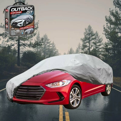 Silvershield Outdoor Car Cover for Hyundai Elantra 2016 - 2020 AD L - Grey