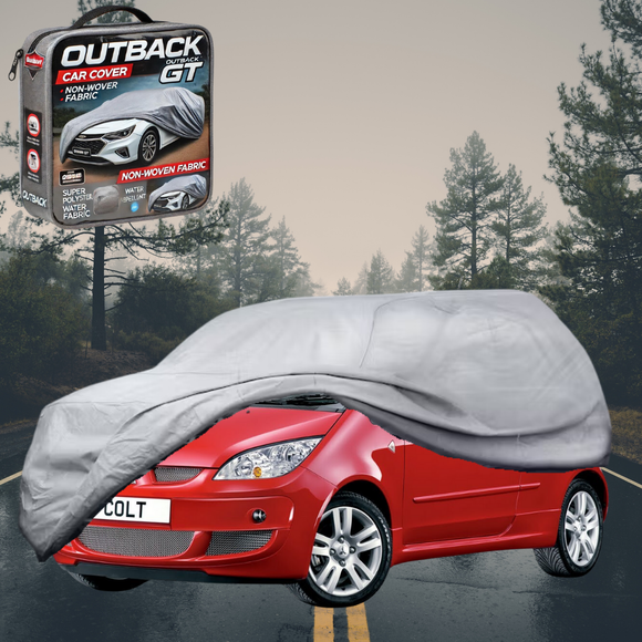 Silvershield Outdoor Car Cover for Mitsubishi Colt 2004 - 2012 LC - Grey