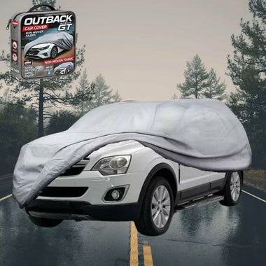 Silvershield Outdoor Car Cover for Holden Captiva 5 2015 - 2018 CG II - LC - Grey