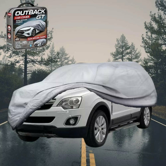 Silvershield Outdoor Car Cover for Holden Captiva 5 2015 - 2018 CG II LC - Grey