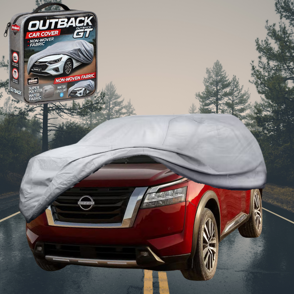 Silver Shield Outdoor Car Cover for Nissan Pathfinder 2022 - Current 8 seater (R53) XL - Grey