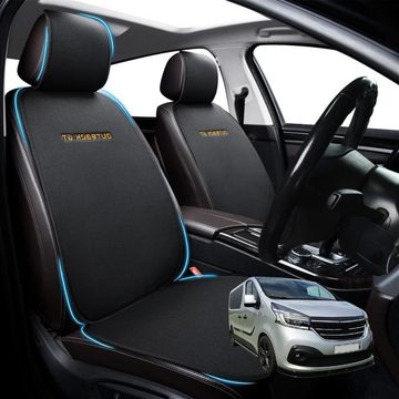 Car Front Sideless Seat Cushion for Renault Trafic 2014 - Current (X82) - Pressure Relief - 27 x 26 x 10 cm