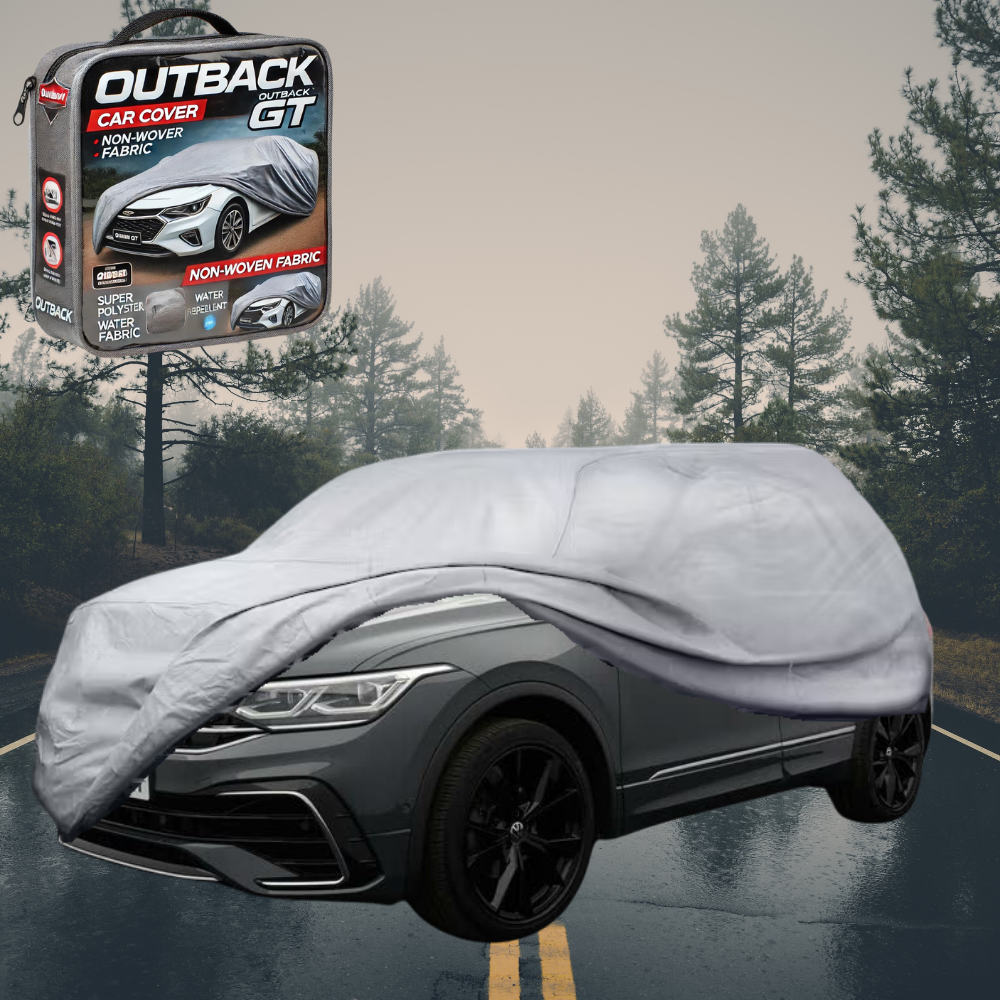 Silver Shield Outdoor Car Cover for VolksWagen Tiguan 2016 - 2023 (Life, Elegance, R, R-Line) LC - Grey