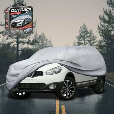 Silvershield Outdoor Car Cover for Nissan Dualis +2 2008 - 2014 (NJ10) - LC - Grey