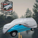 Silvershield Outdoor Car Cover for Ford Festiva 1993 - 2000 (WB-WD) L - Grey-1