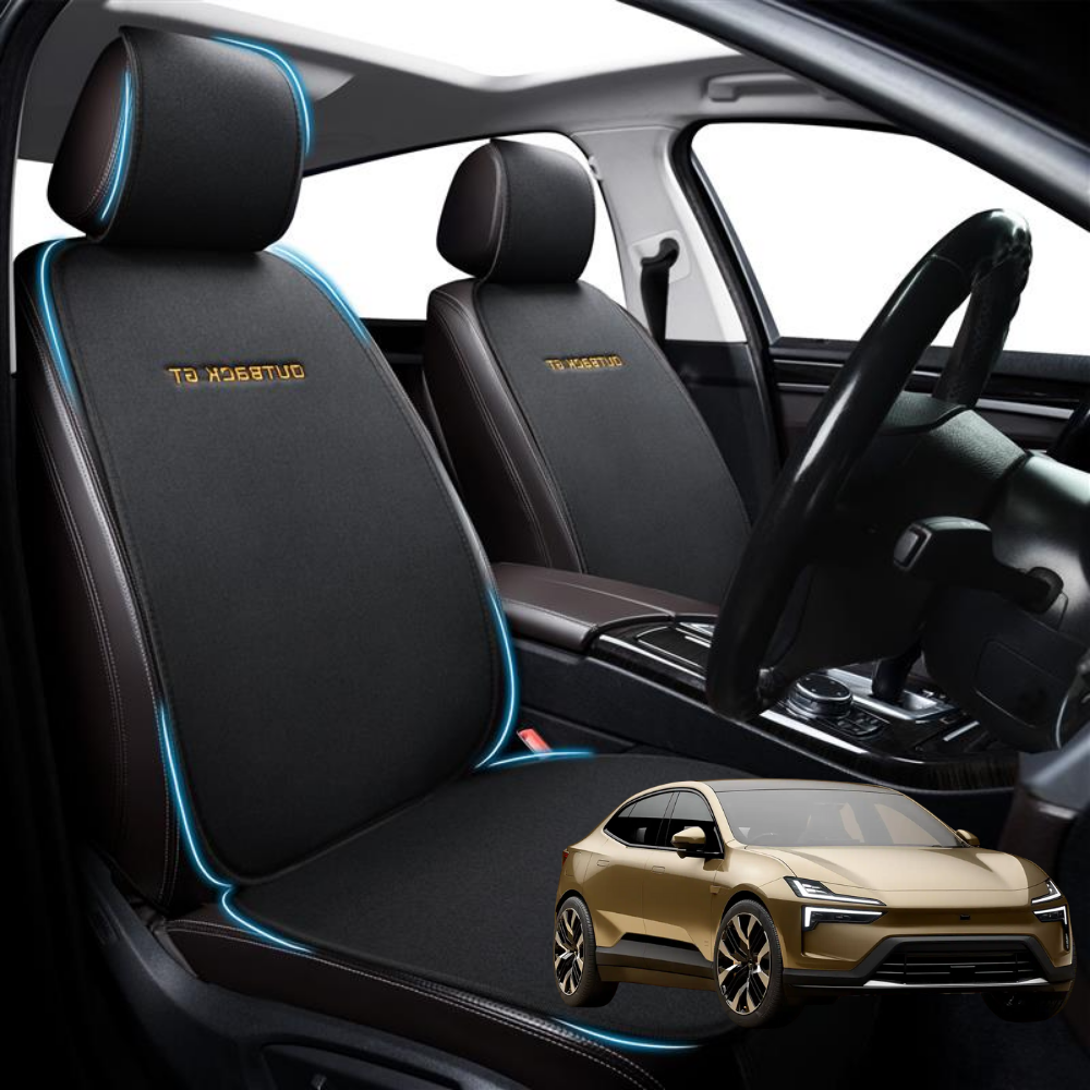 Car Front Seat Cushion Pad for Polestar 4 2024 - Current - Pressure Relief - 27 x 26 x 10 cm