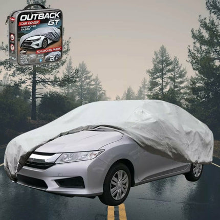 Silvershield Outdoor Car Cover for Honda City 2007 - 2014 GM2, GM3 L - Grey