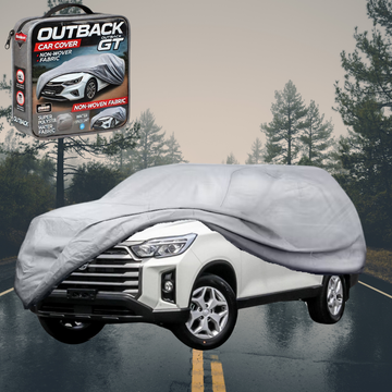 Silvershield Outdoor Car Cover for SsangYong Musso 2018 - Current Q200 - XL - Grey