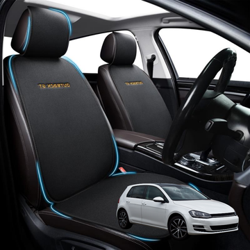 Car Front Sideless Seat Cushion for VolksWagen Golf 2013 - 2021 Hatch/Wagon (MK7) - Pressure Relief - 27 x 26 x 10 cm