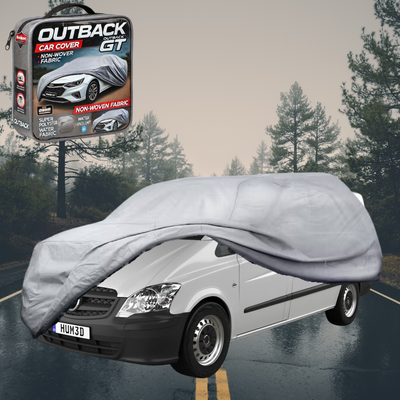 Silvershield Outdoor Car Cover for Mercedes-Benz Vito Van 2003 - 2013 W639 XXLC - Grey