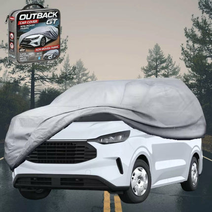 Silvershield Outdoor Car Cover for Ford Transit Cab 2014 - Current VO XL - Grey