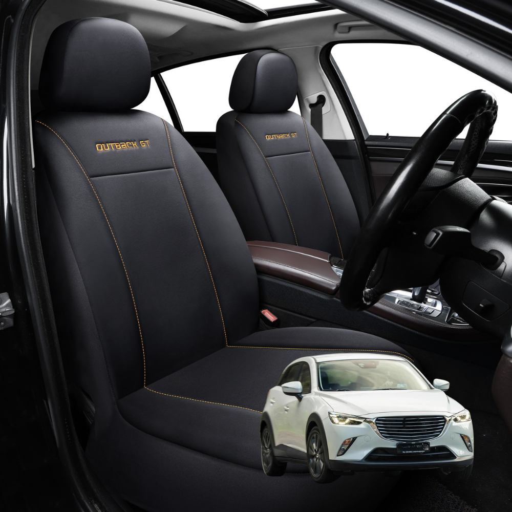 Car Front Seat Cover for Mazda CX-3 2015 - Current DK - Black - 27 x 26 x 10 cm