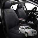 Car Front Seat Cover for Jeep Compass 2006 - 2017 (MK49) - Black - 27 x 26 x 10 cm-1