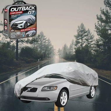Silvershield Outdoor Car Cover for Volvo S40 2004 - 2012 (Auto) - L - Grey