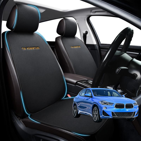 Car Front Sideless Seat Cushion for BMW X2 2017 - Current (F39) - Pressure Relief - 27 x 26 x 10 cm