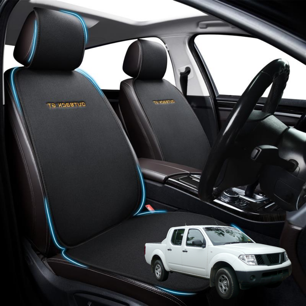 Car Front Seat Cushion Pad for Nissan Navara King Cab 2005 - 2014 (D40) - Pressure Relief - 27 x 26 x 10 cm