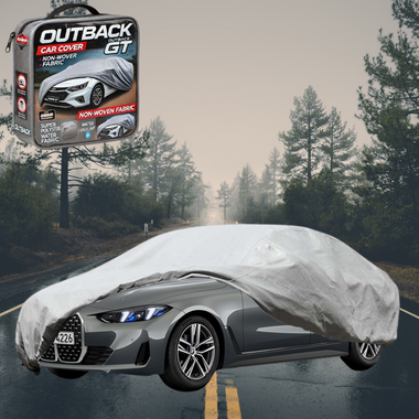 Silvershield Outdoor Car Cover for BMW 4 Series Gran Coupe 2021 - Current (G26) - L - Grey