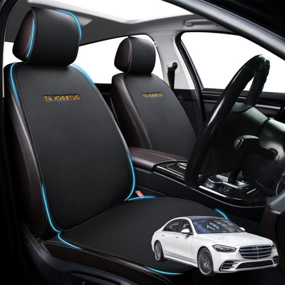 Car Front Seat Cushion Pad for Mercedes-Benz S-class 2021 - Current Sedan Long - Pressure Relief - 27 x 26 x 10 cm