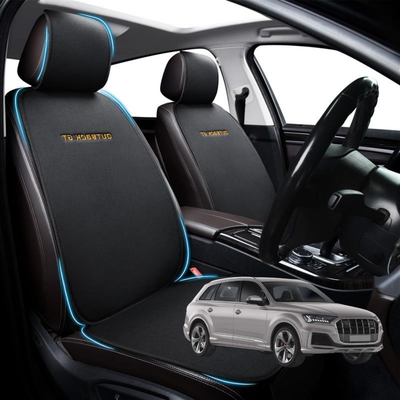Car Front Seat Cushion Pad for Audi Q7 SQ7 2015 - Current 4M - Pressure Relief - 27 x 26 x 10 cm