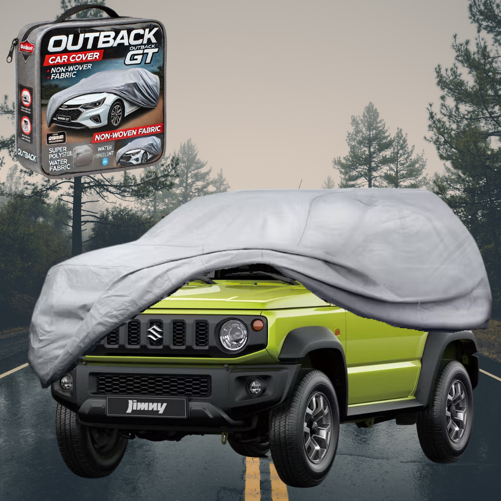 Silvershield Outdoor Car Cover for Suzuki Jimny XL Auto 2023 - Current (GLX) LC - Grey