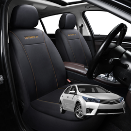 Car Front Seat Cover for Toyota Corolla 2013 - 2019 Sedan - Black - 27 x 26 x 10 cm