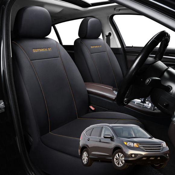 Car Front Seat Cover for Honda CR-V 2012 - 2017 RM - Black - 27 x 26 x 10 cm