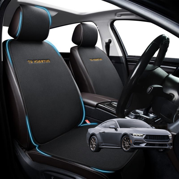 Car Front Seat Cushion Pad for Ford Mustang 2024 - Current (S650) - Pressure Relief - 27 x 26 x 10 cm