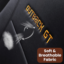 Car Front Seat Cover for Subaru Tribeca 2005 - 2014 (B9) - Black - 27 x 26 x 10 cm-4