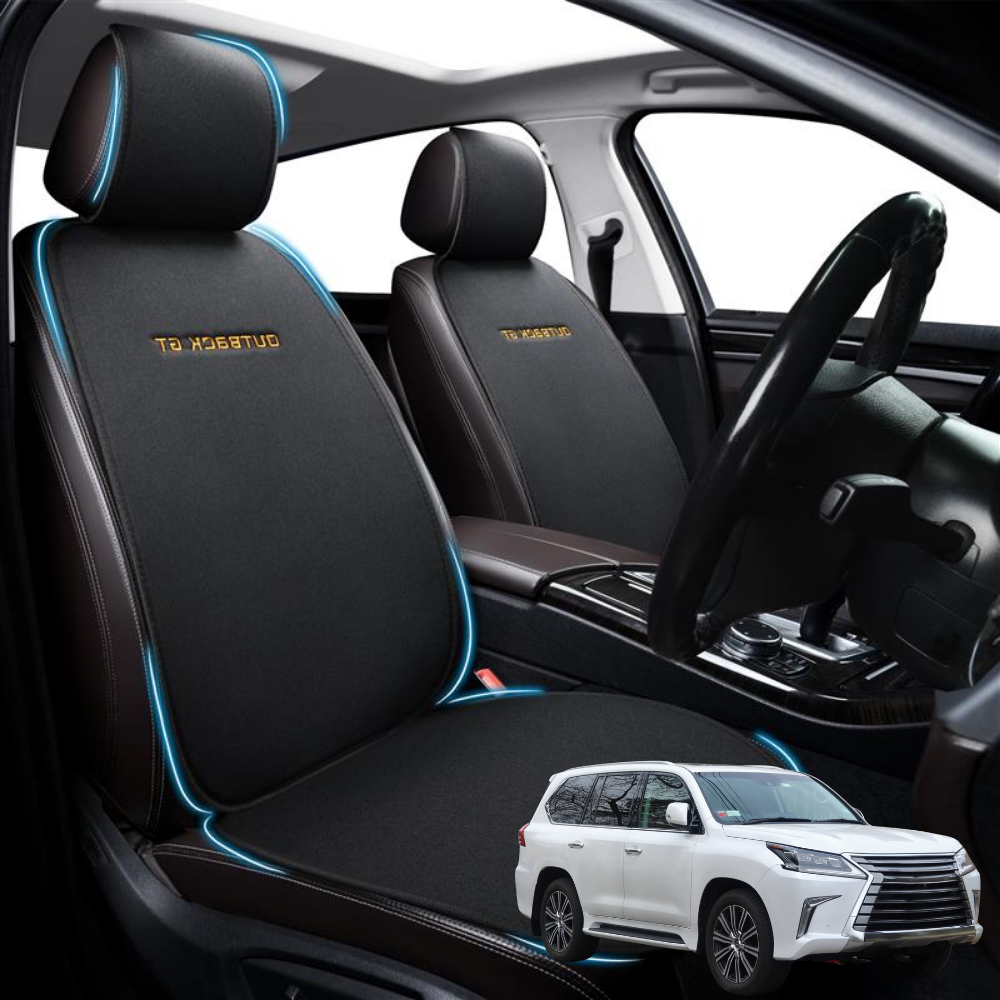 Car Front Seat Cushion Pad for Lexus LX 2008 - 2020 (J200) - Pressure Relief - 27 x 26 x 10 cm