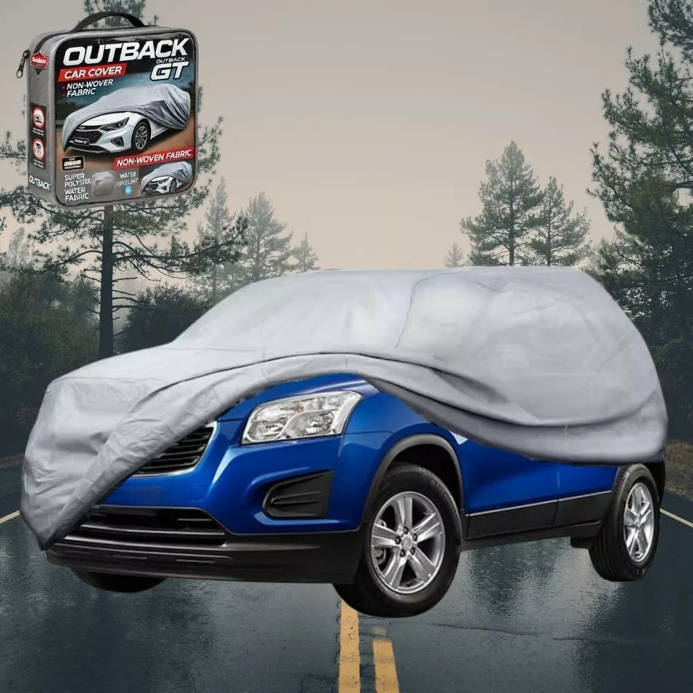 Silver Shield Outdoor Car Cover for Holden Trax 2013 - 2020 TJ LC - Grey