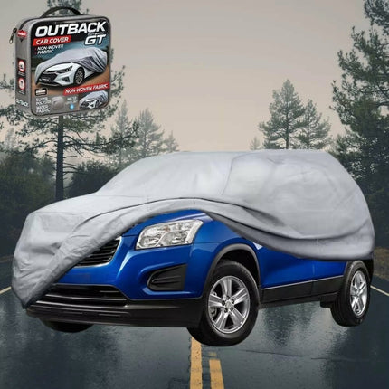 Silvershield Outdoor Car Cover for Holden Trax 2013 - 2020 TJ LC - Grey