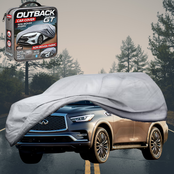 Silvershield Outdoor Car Cover for Infiniti QX80 2015 - 2020 Y62 - XL - Grey